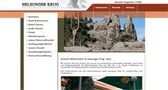 Desktop Screenshot of helsunger-krug.de