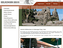 Tablet Screenshot of helsunger-krug.de